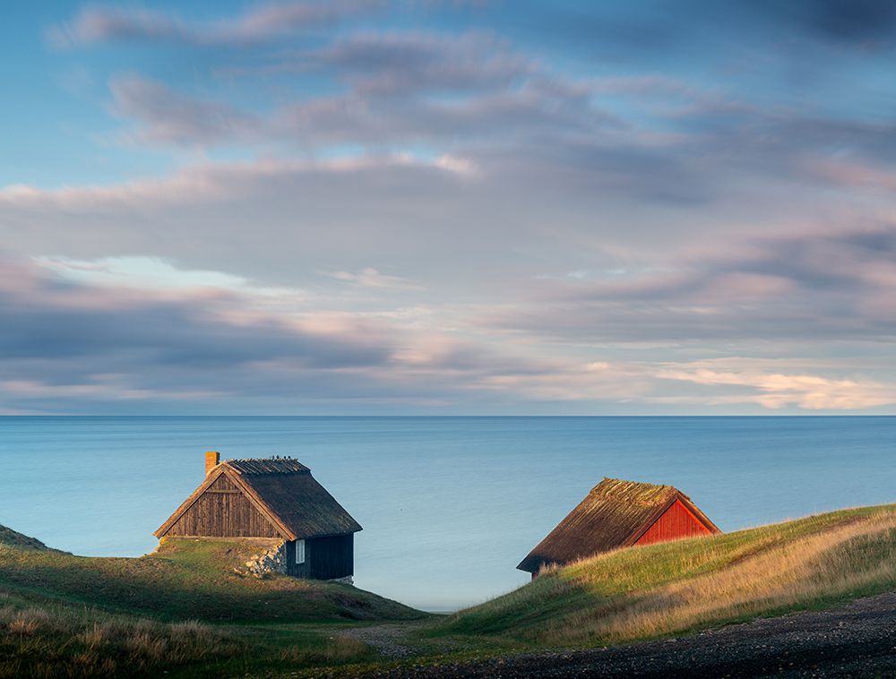 Cabins art print by Andreas Christensen for $57.95 CAD