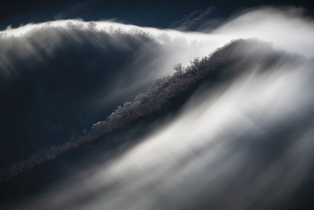 Waterfall Clouds And Hoarfrost art print by Ryuho Takahashi for $57.95 CAD