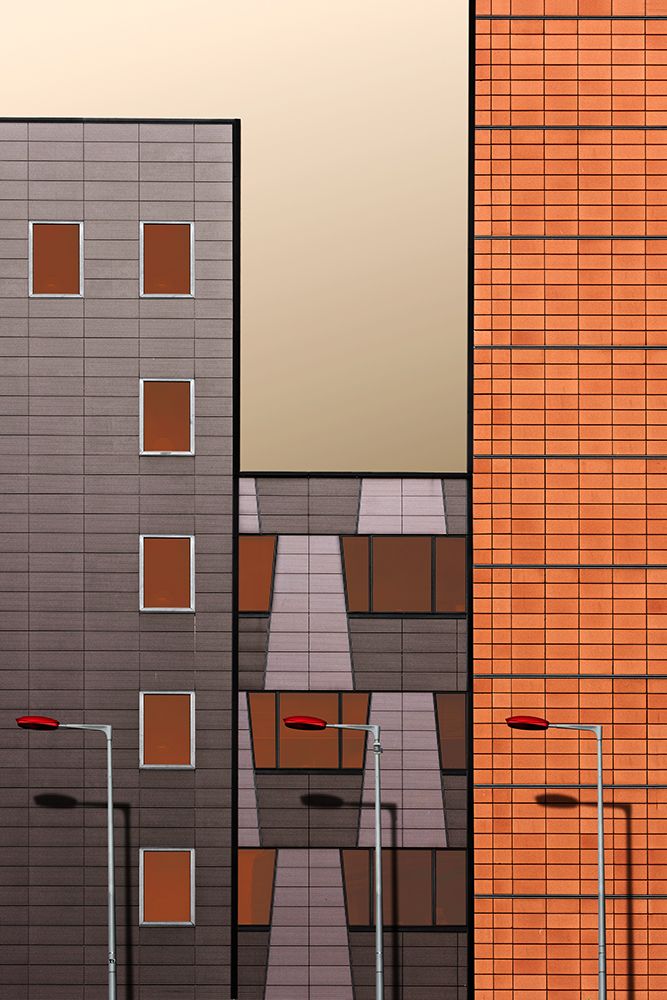 Tetris Facade art print by Tomasz Buczkowski for $57.95 CAD