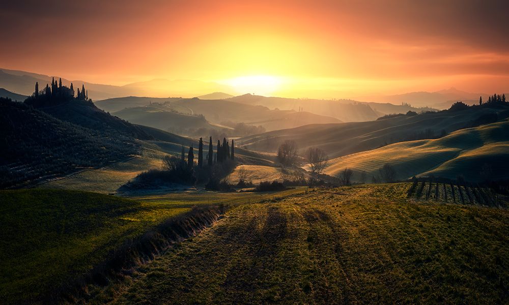 Val Dorcia In The Morning art print by Fabrizio Massetti for $57.95 CAD