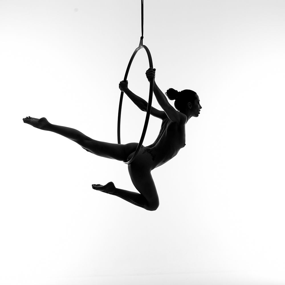 Aerial hoop art print by bicibici for $57.95 CAD