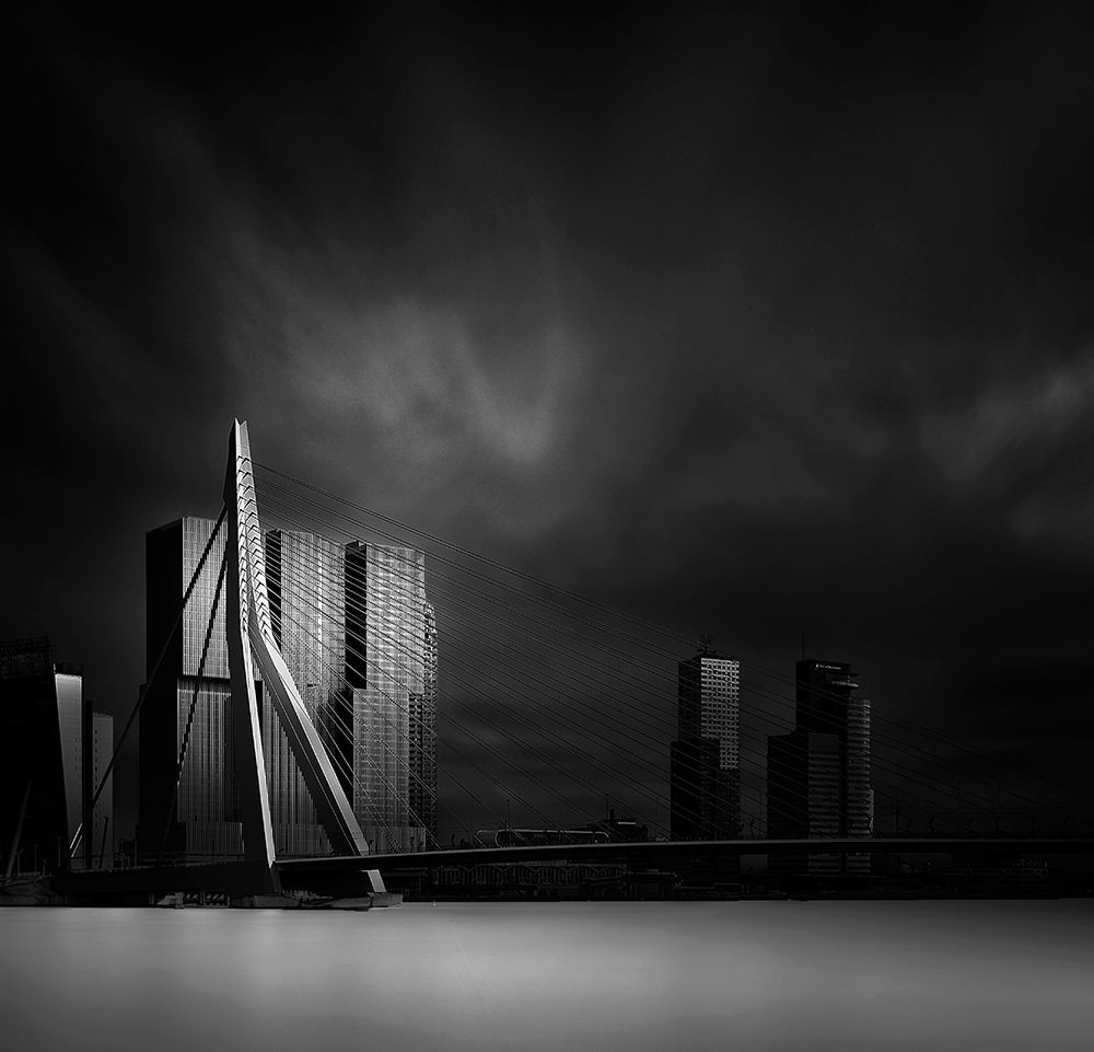 The Erasmus bridge Rotterdam the Netherlands art print by Arthur van Orden for $57.95 CAD