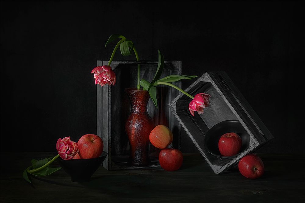 Tulip and Apple art print by Lydia Jacobs for $57.95 CAD