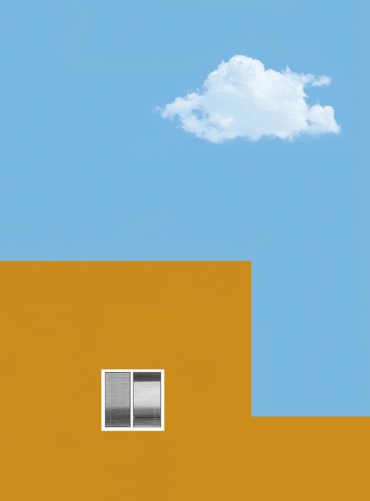 House And Cloud art print by Roxana Labagnara for $57.95 CAD