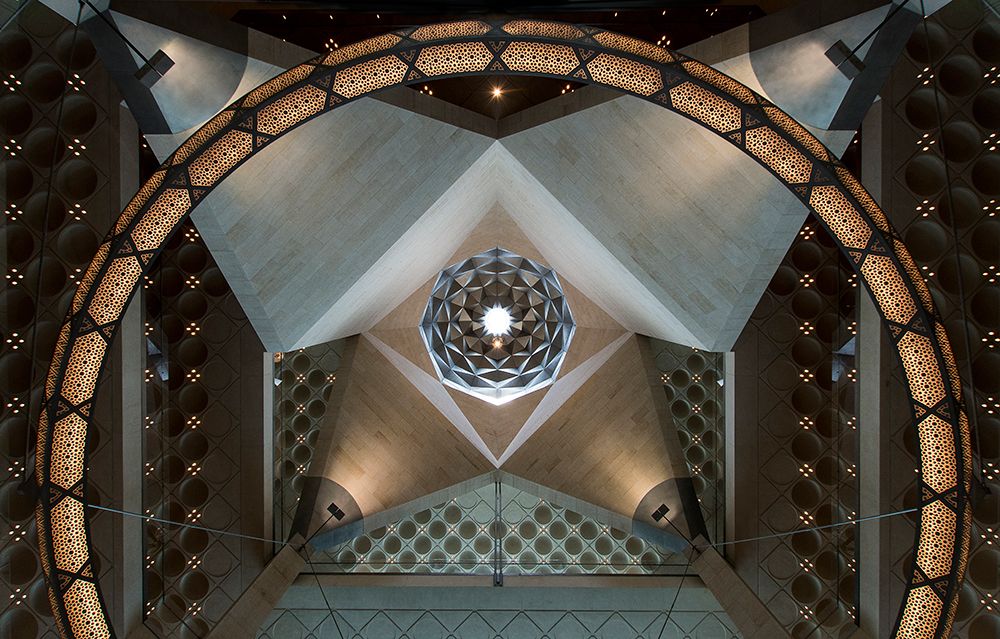 Museum Of Islamic Art Ceiling art print by Davor Goll for $57.95 CAD