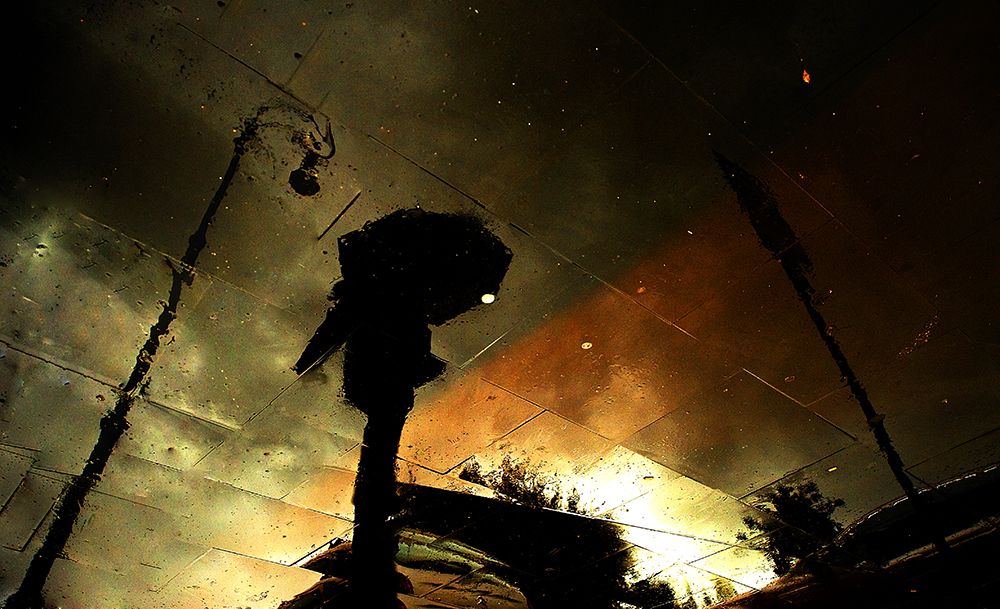 Coloured Rain art print by Fulvio Pellegrini for $57.95 CAD