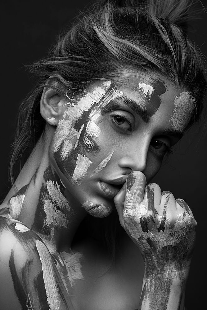 Painting Girl art print by amir behzadi for $57.95 CAD