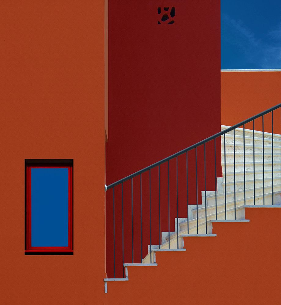 The stairs - Jaffa art print by Arnon Orbach for $57.95 CAD