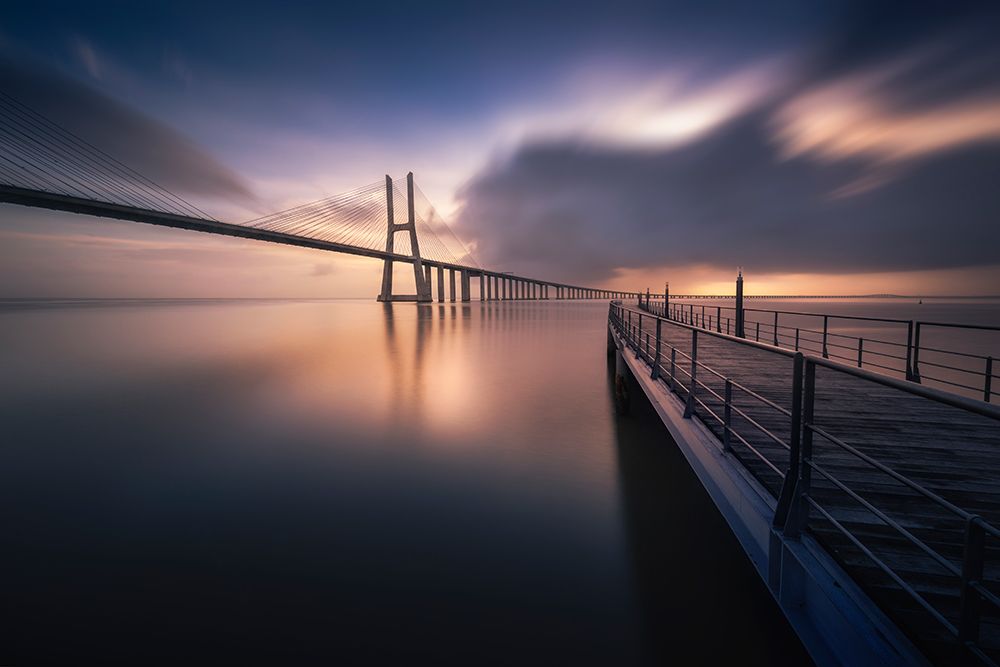Bridge to bridge art print by Jorge Ruiz Dueso for $57.95 CAD