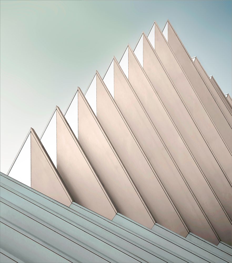 pyramid wall art print by Gilbert Claes for $57.95 CAD