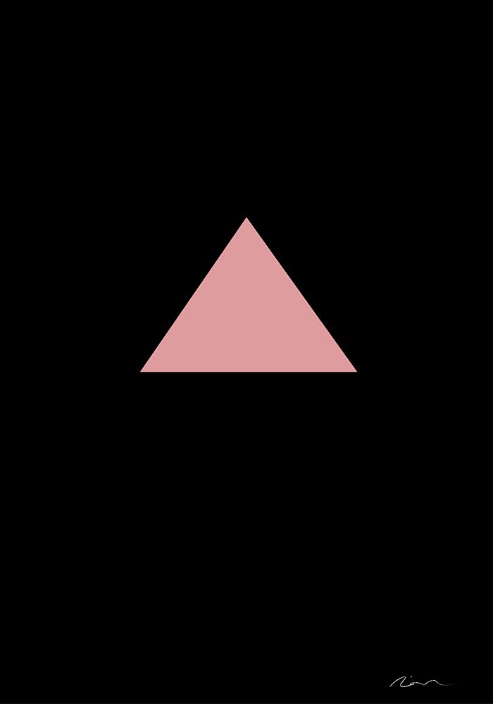 Pink Triangle art print by 1x Studio II for $57.95 CAD