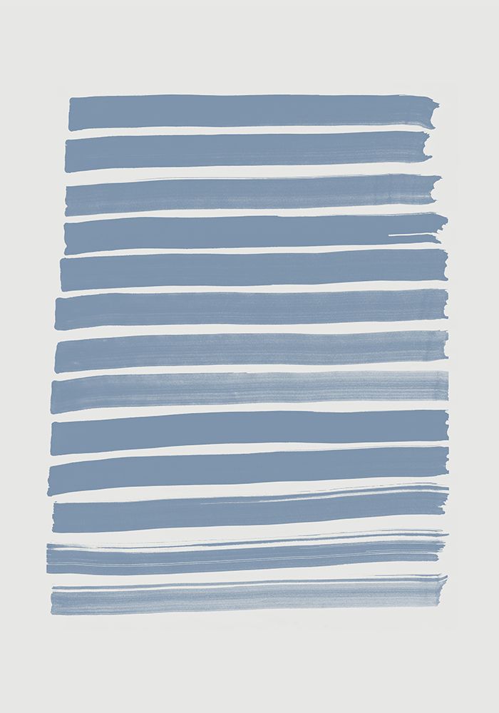Blue Strokes art print by 1x Studio for $57.95 CAD