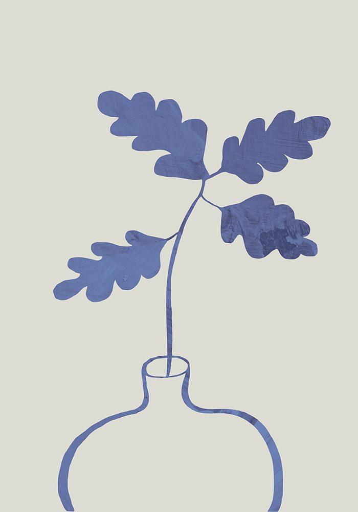 Blue Oak Plant art print by 1x Studio for $57.95 CAD