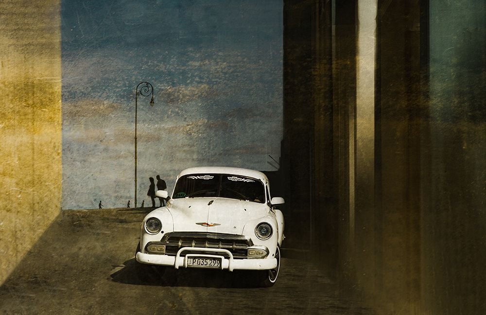 A White Car In Havanna art print by Inge Schuster for $57.95 CAD