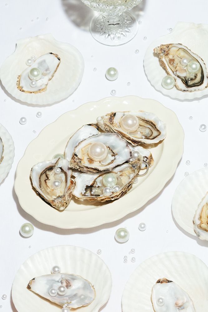 Oysters a Pearls No 04 art print by 1x Studio III for $57.95 CAD