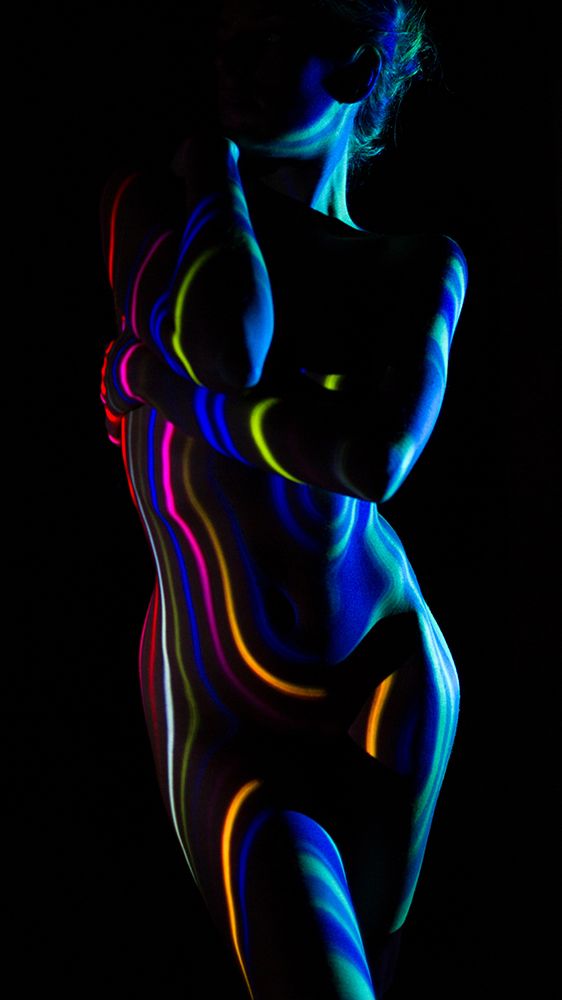 Blue light art print by Gianluca Li Causi for $57.95 CAD