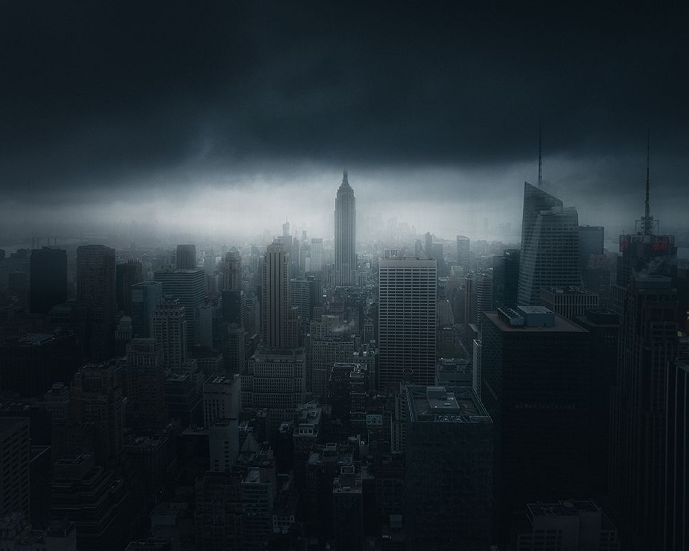 Gotham art print by David George for $57.95 CAD
