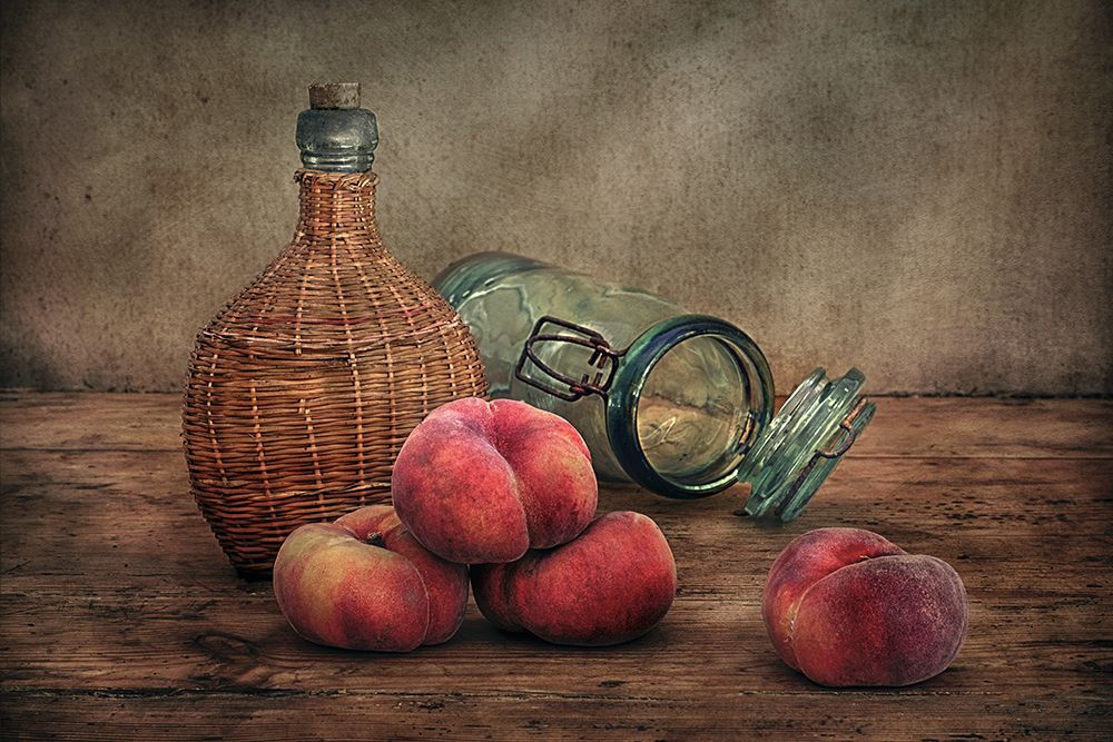 Still Life With Peaches art print by Christian Marcel for $57.95 CAD