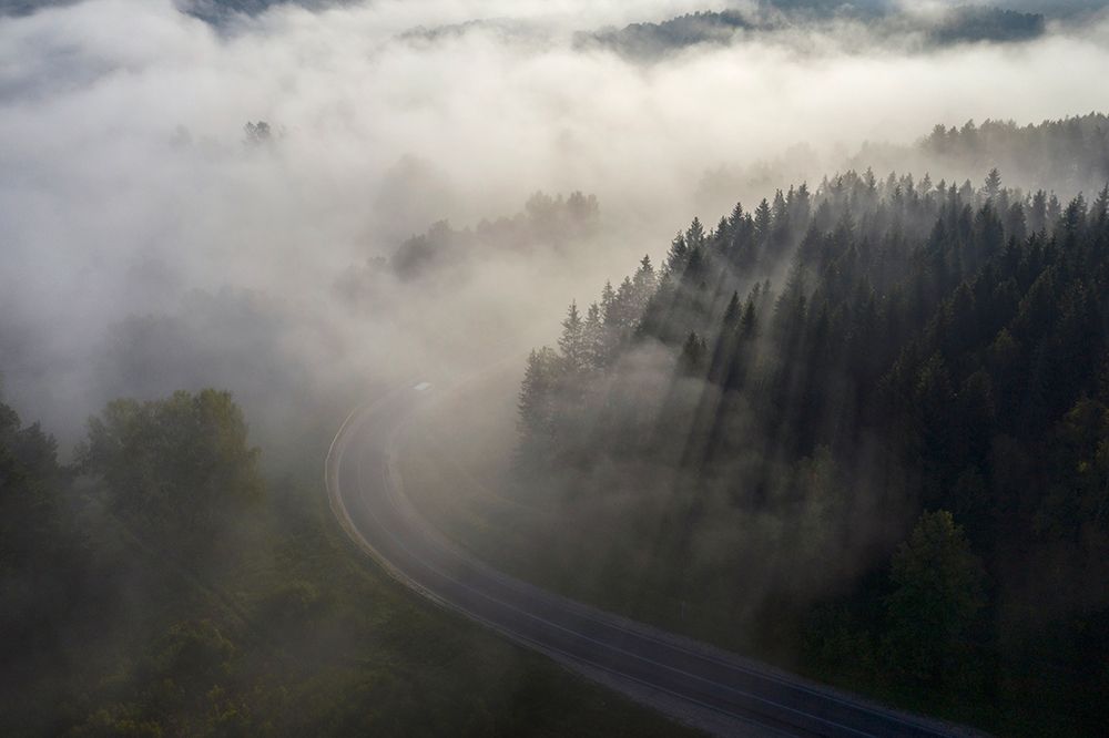 Road To Fog art print by Dmitry Doronin for $57.95 CAD