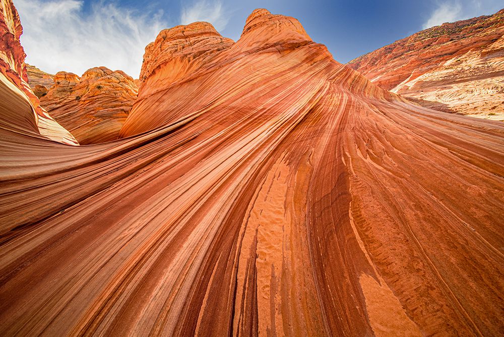 Striations - Coyote Buttes North art print by Janez Smitek for $57.95 CAD