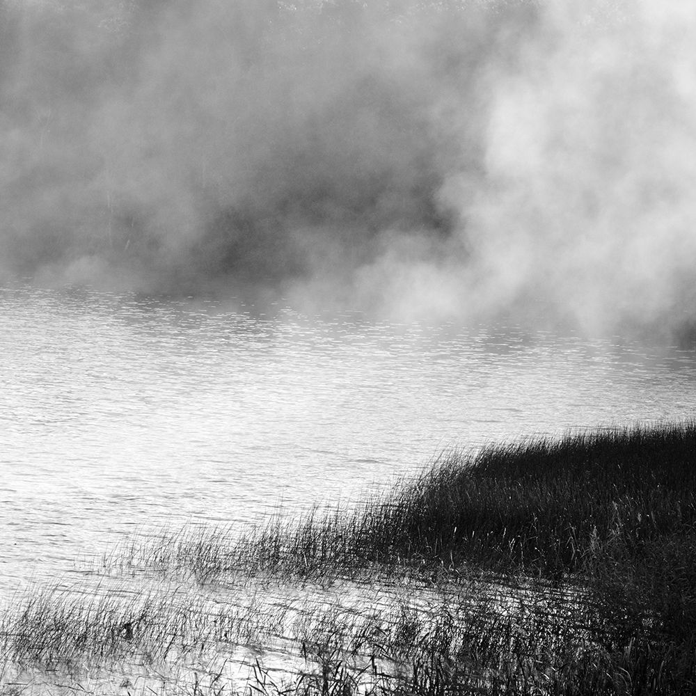 Lake In Fog 2021 art print by Poul-Erik Riis for $57.95 CAD
