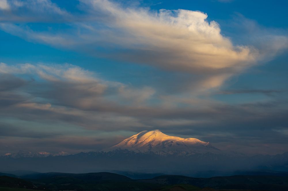 Elbrus And The Cloud art print by Arsen Alaberdov for $57.95 CAD