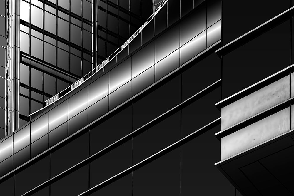 Lines And Curtainwall art print by Dominic Vecchione for $57.95 CAD