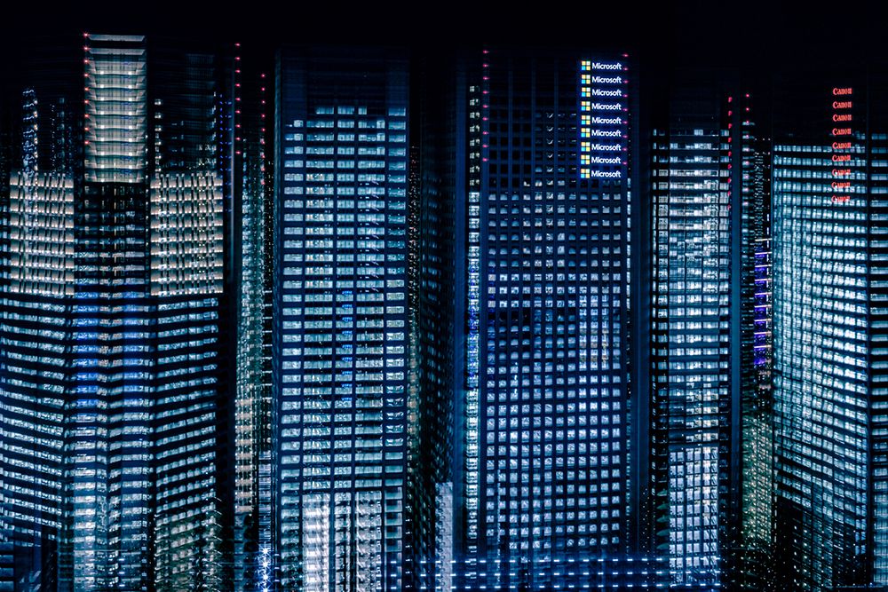 Tokyo Layers art print by Sasaki Makoto for $57.95 CAD