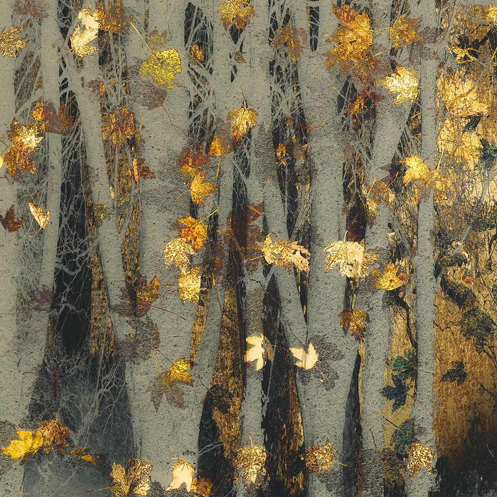 Gold leaf art print by Nel Talen for $57.95 CAD