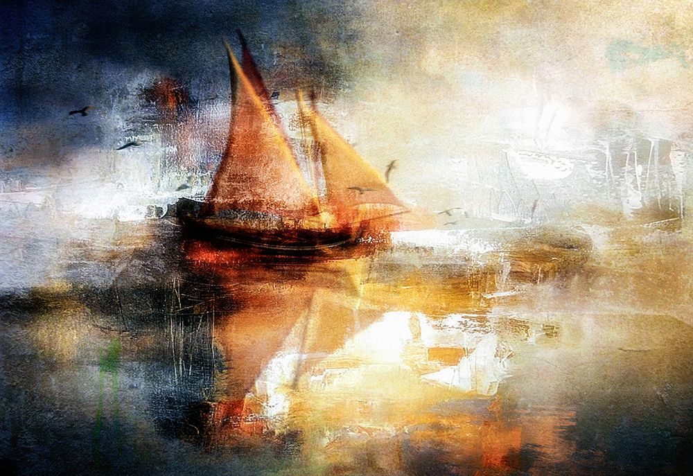 ...The Sailboat... art print by Charlaine Gerber for $57.95 CAD