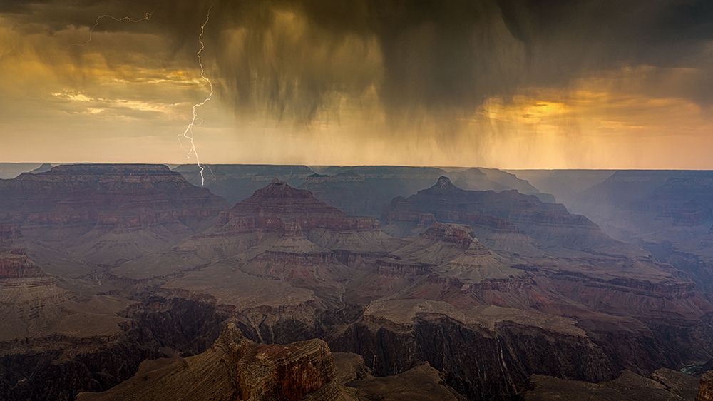 Grand Canyon Monsoon art print by Ning Lin for $57.95 CAD