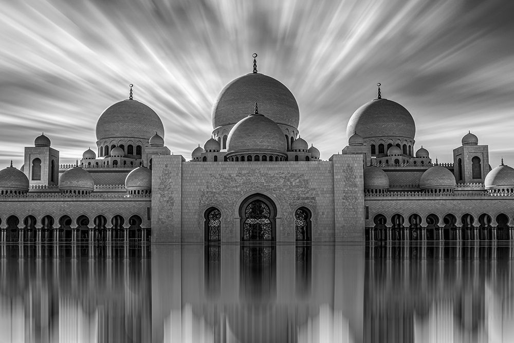 Sheikh Zayed Grand Mosque art print by Emil abu milad for $57.95 CAD