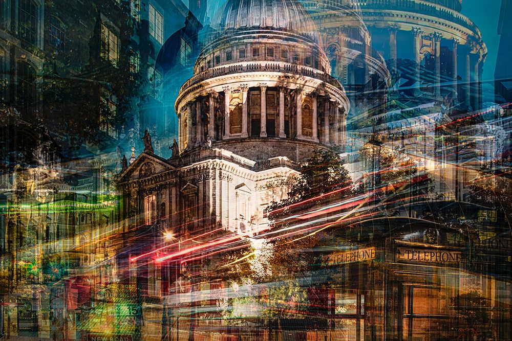 Night At St. Pauls art print by Frank Scheil for $57.95 CAD