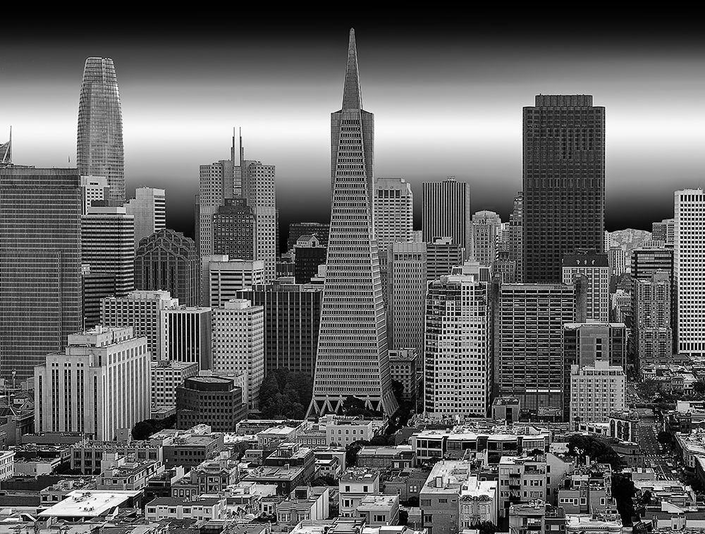 Financial district art print by Jois Domont for $57.95 CAD