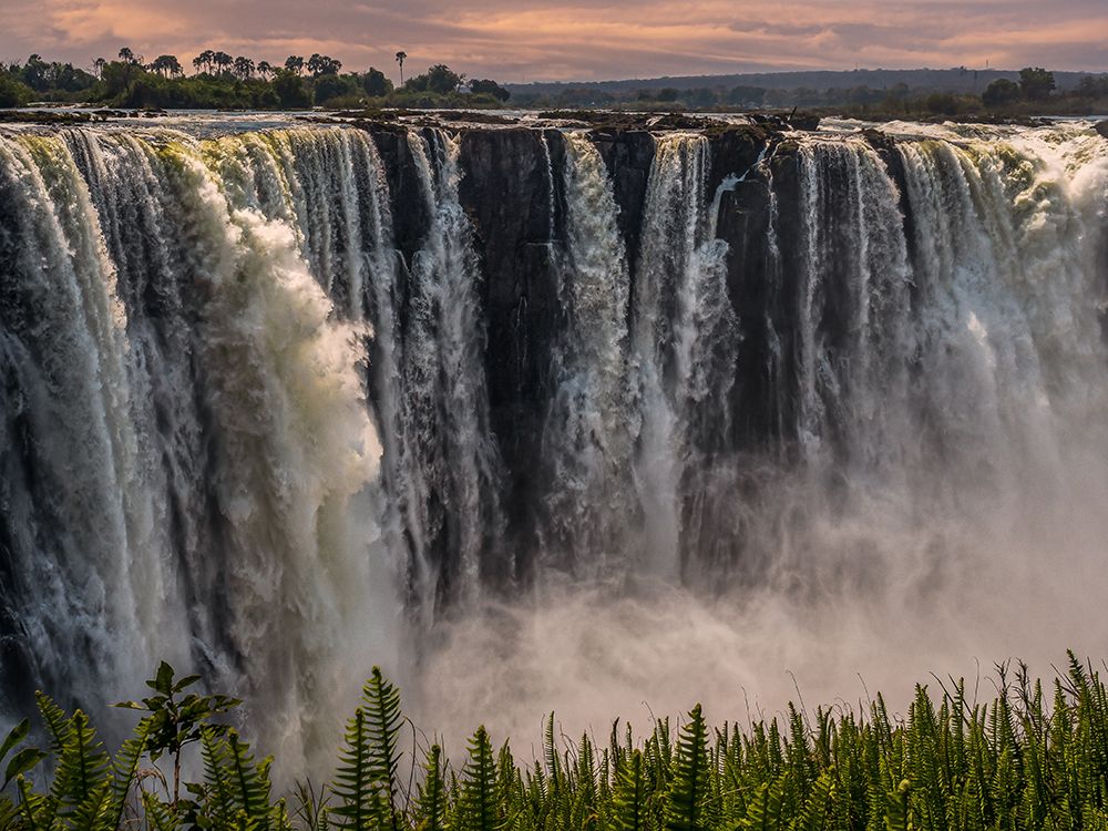 Victoria falls - main waterfalls art print by Ilona Rosenkrancova for $57.95 CAD