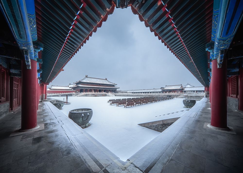 Palace of Heavenly Purity in the frame art print by Yuan Cui for $57.95 CAD