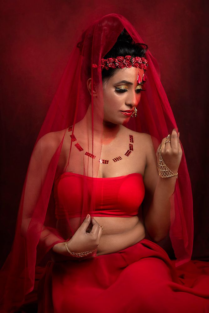 Waiting Bride art print by Nilendu Banerjee for $57.95 CAD