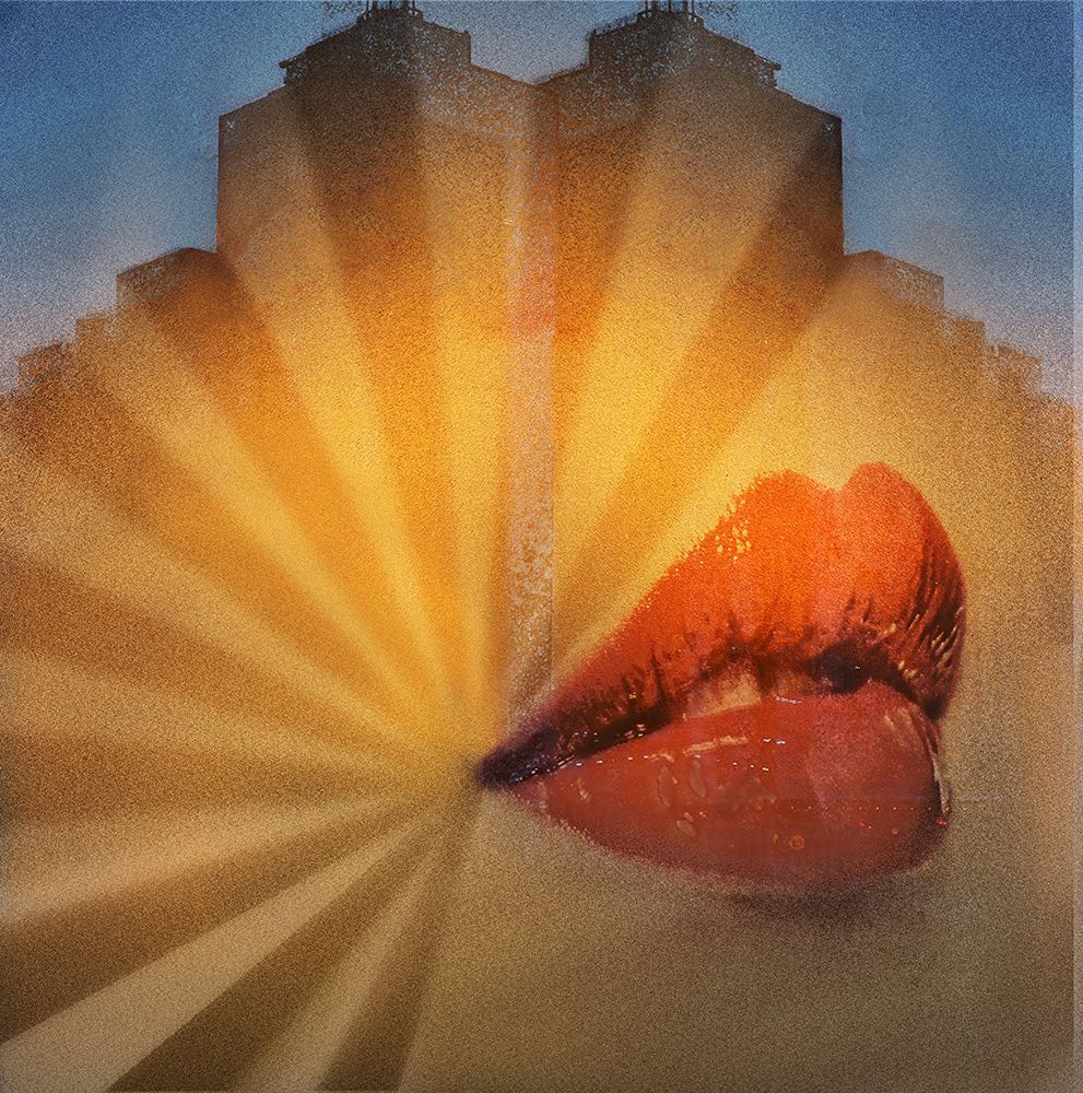 The Kiss of Red Lips art print by Peter Hammer for $57.95 CAD