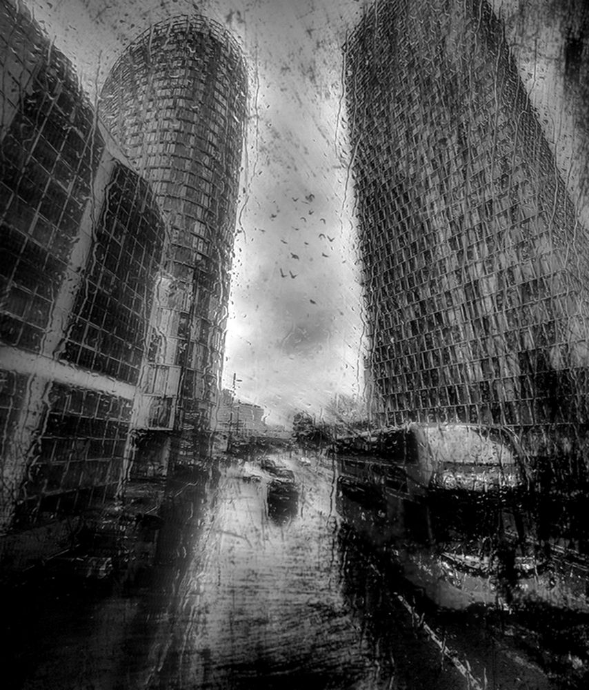 Black and White London art print by Robert Fabrowski for $57.95 CAD