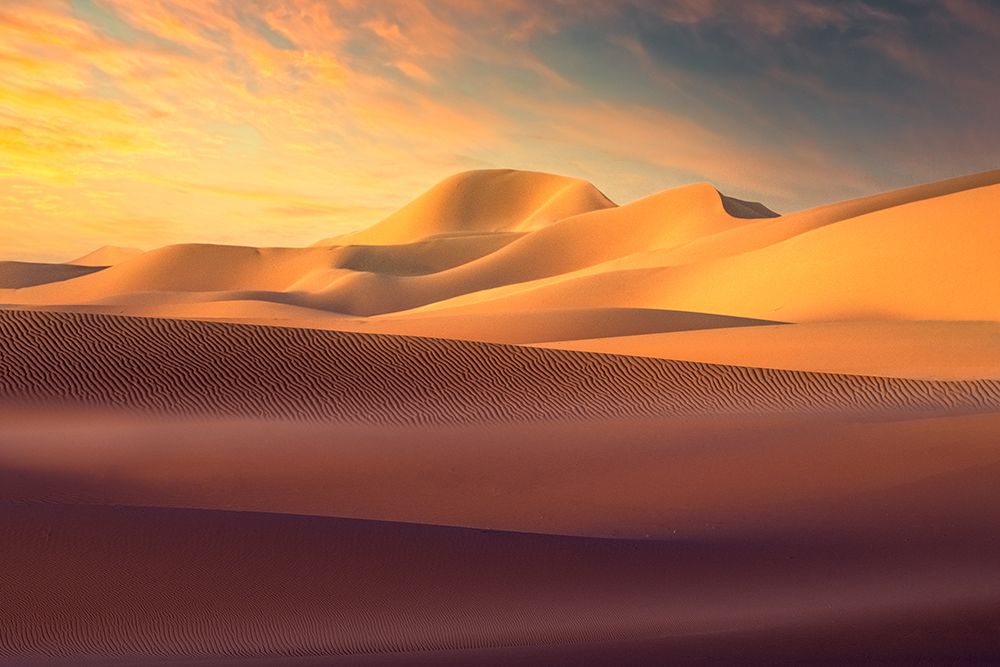 Desert Colorful art print by Anas Alsubhi for $57.95 CAD
