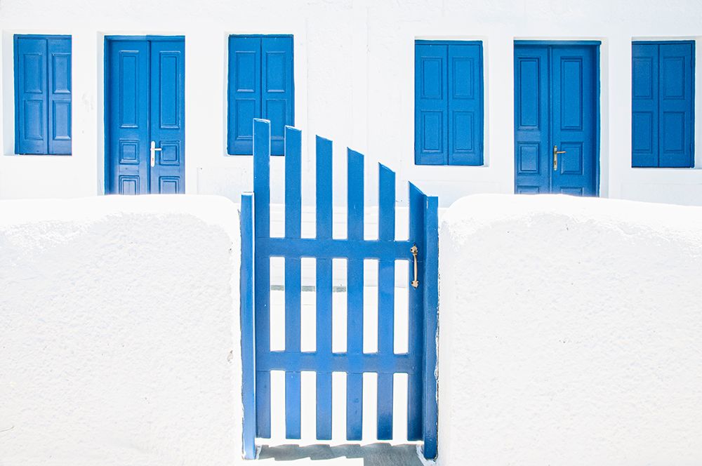 Whitewash And Blue Paint art print by Linda Wride for $57.95 CAD