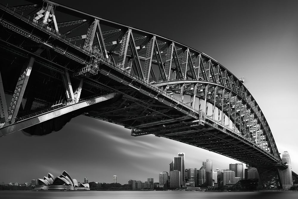 Harbour Bridge Profile art print by Akira Takaue for $57.95 CAD