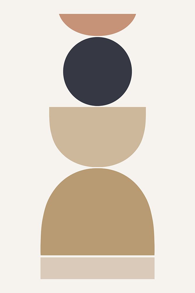 Loving Shapes art print by Anastasia Sawall for $57.95 CAD