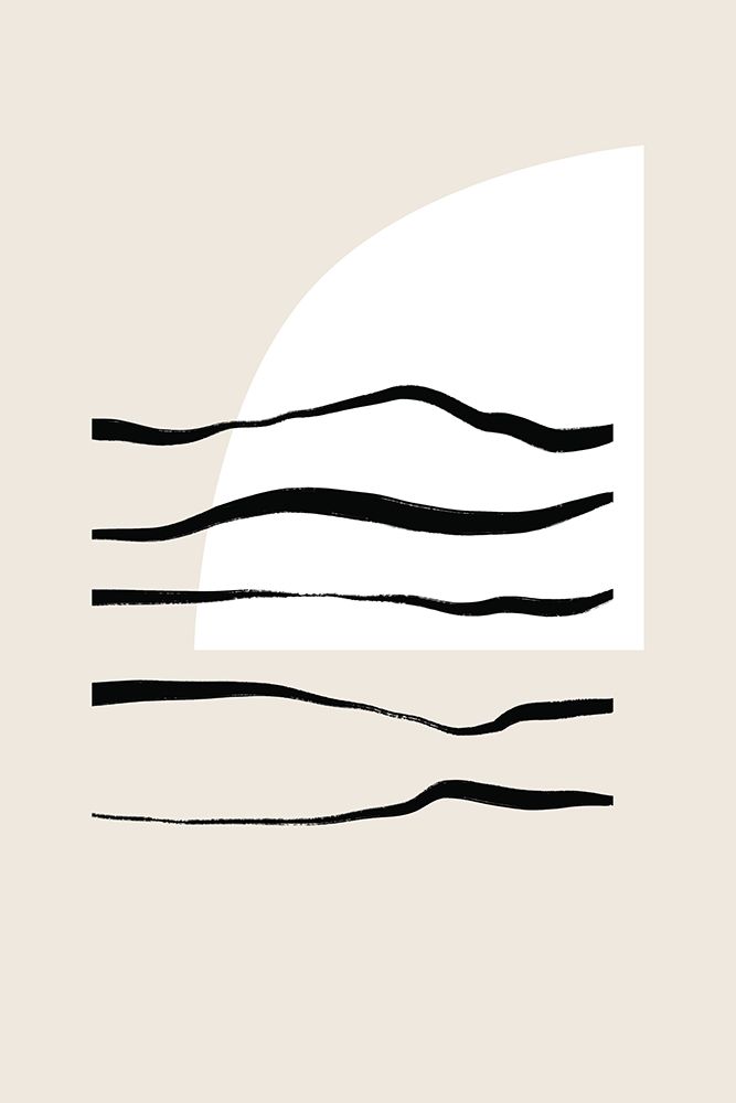 Sunset and Waves art print by Anastasia Sawall for $57.95 CAD
