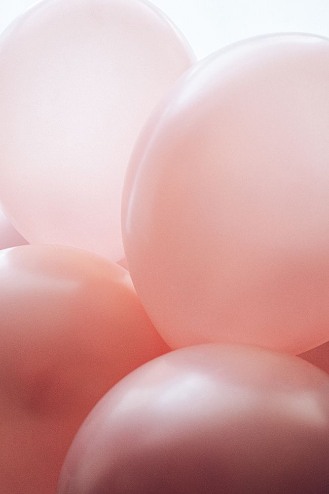 Rosy Balloons art print by Anastasia Sawall for $57.95 CAD
