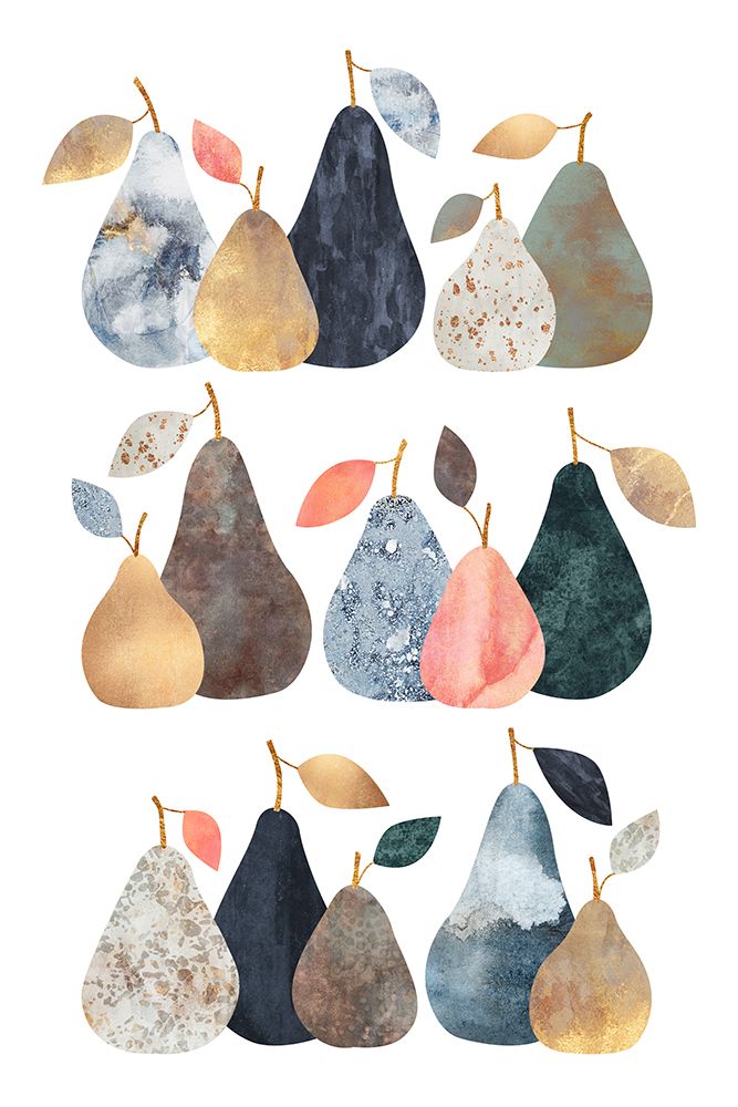 Pears art print by Elisabeth Fredriksson for $57.95 CAD