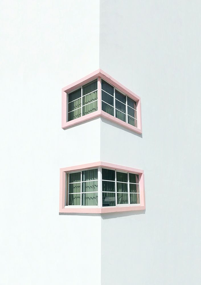 Pink corner art print by Marcus Cederberg for $57.95 CAD