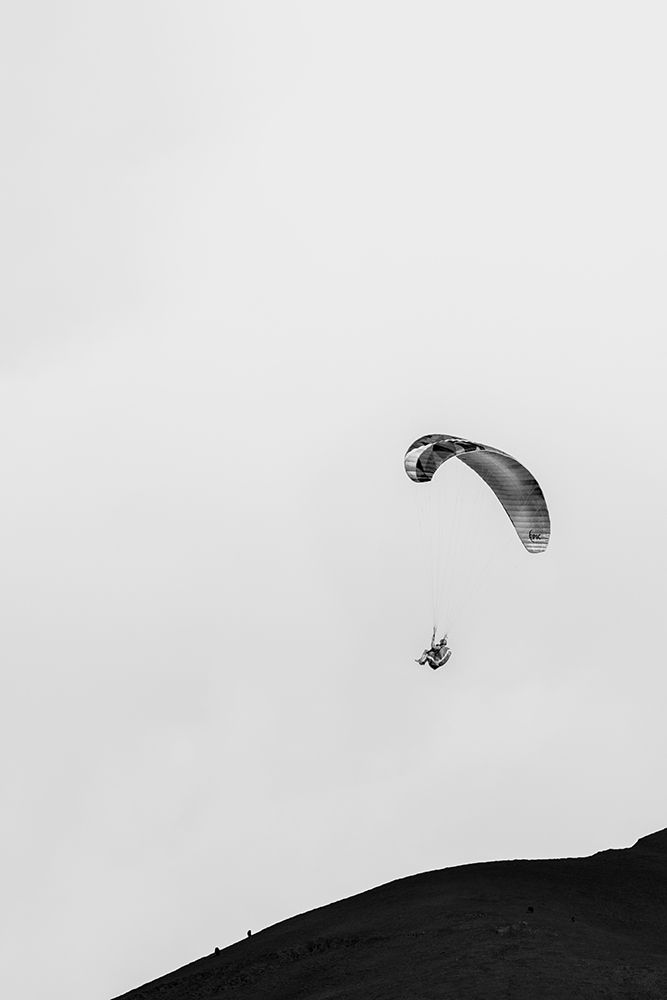Paragliding art print by Bill Wang for $57.95 CAD