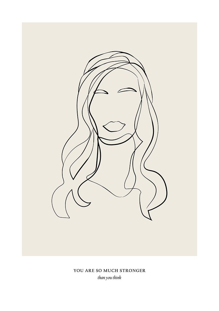 Modern Line Art art print by NKTN for $57.95 CAD