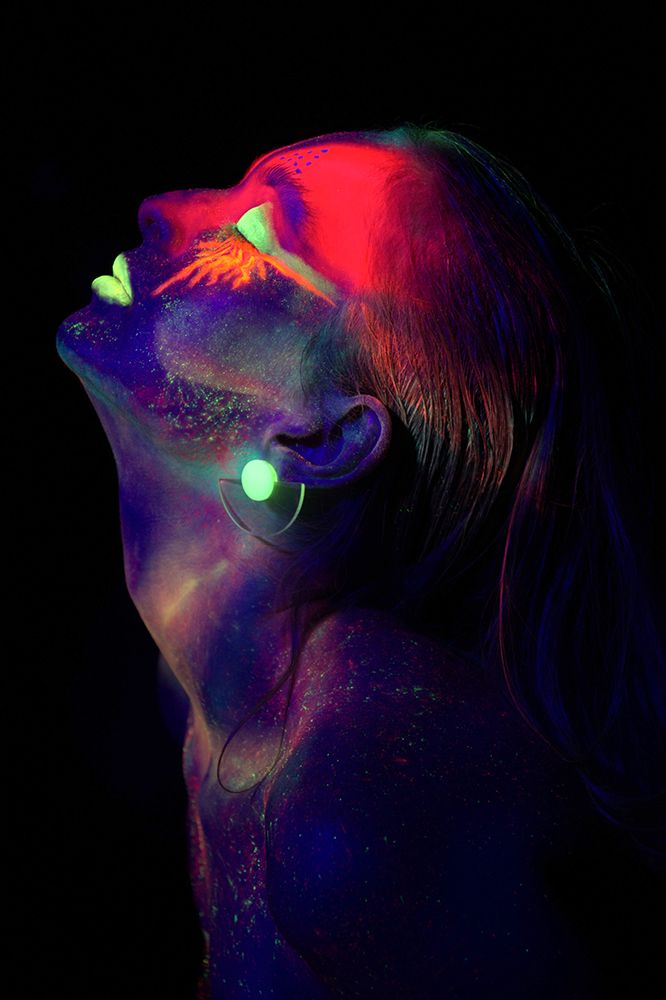 Glow in the dark art print by Iris Resch for $57.95 CAD